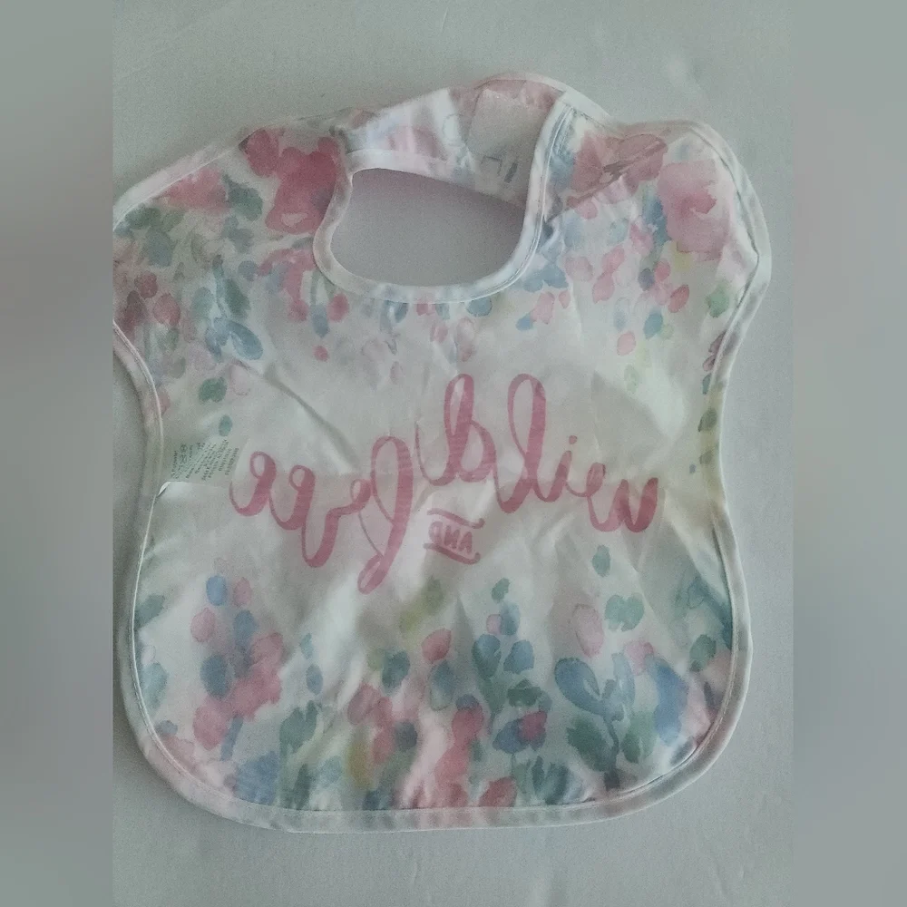 Baby Girl Bibs Bundle Lot 7 pieces Bumkins, Carter's, Disney